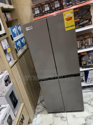 Newly Approved Nasco Nasf2-400 Grey Side by Side 4 Doors Refrigerator