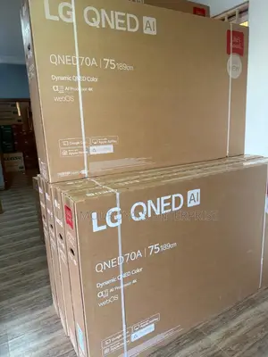 Smarter Living, Bigger View: Lg 75" Qned 70a With Gen8 Ai Processor