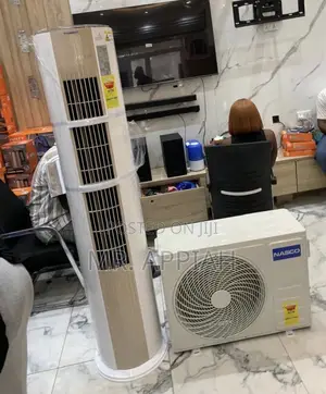 Efficient Nasco 2.5hp Inverter Floor Standing Air Conditioner(White)
