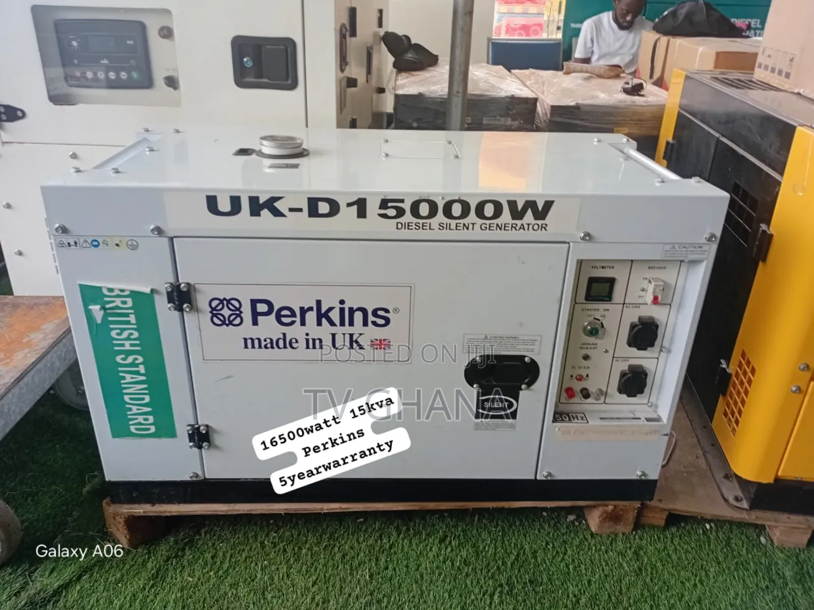 Reliable 16500w Diesel Genset – Perkins Engine, Remote Operated 15kva
