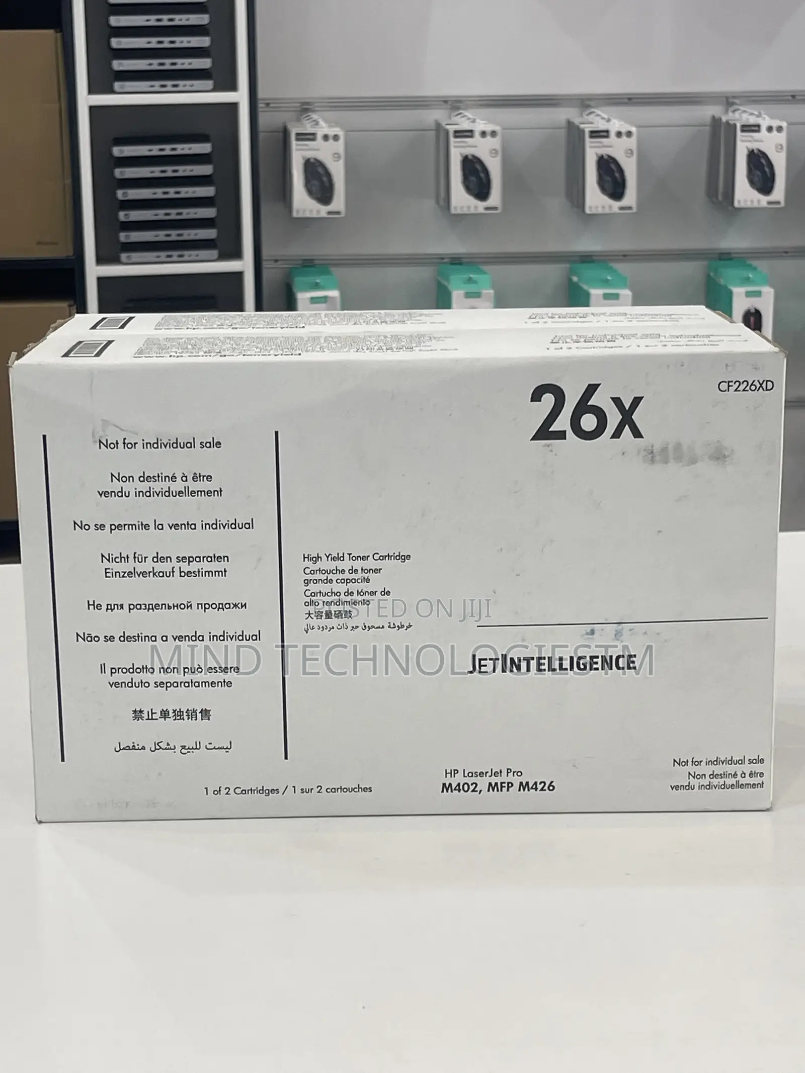 Original Hp 26x Black High-Yield Toner Cartridge (1-Pack)