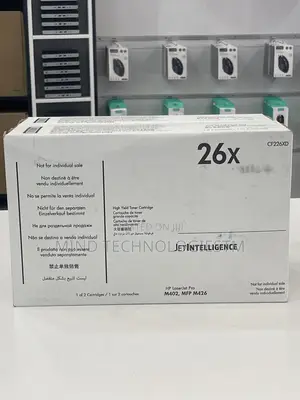 Original Hp 26x Black High-Yield Toner Cartridge (1-Pack)