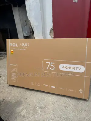 Tcl 75" 4k Ultra Hd | Chromecast Built-in | Google Smart Hdr10+ Tv