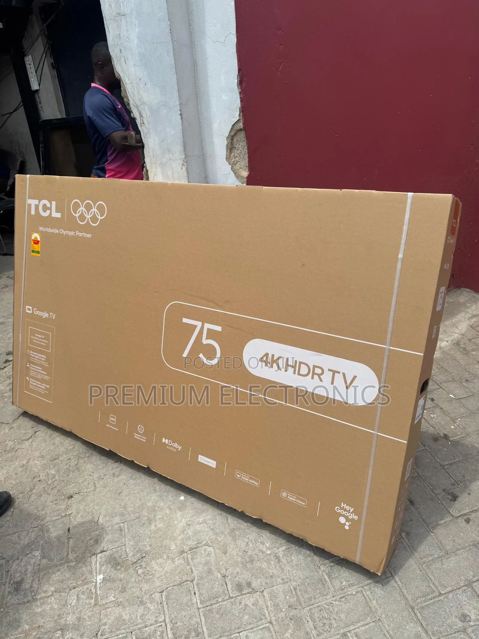Tcl 75" 4k Ultra Hd | Chromecast Built-in | Google Smart Hdr10+ Tv