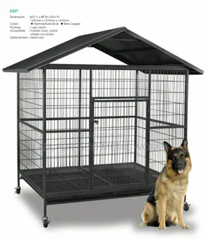 4by4 Single Bulldog Cages