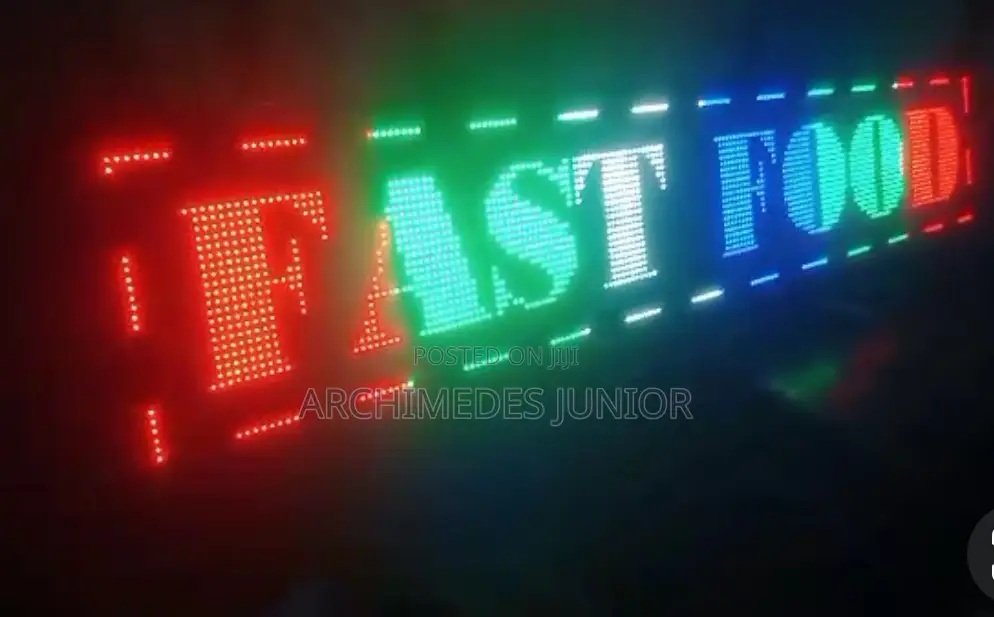 Scrolling Led Signage