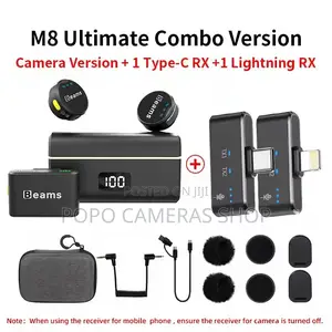 Beams M8 Ultimate Combo Lapel Microphone