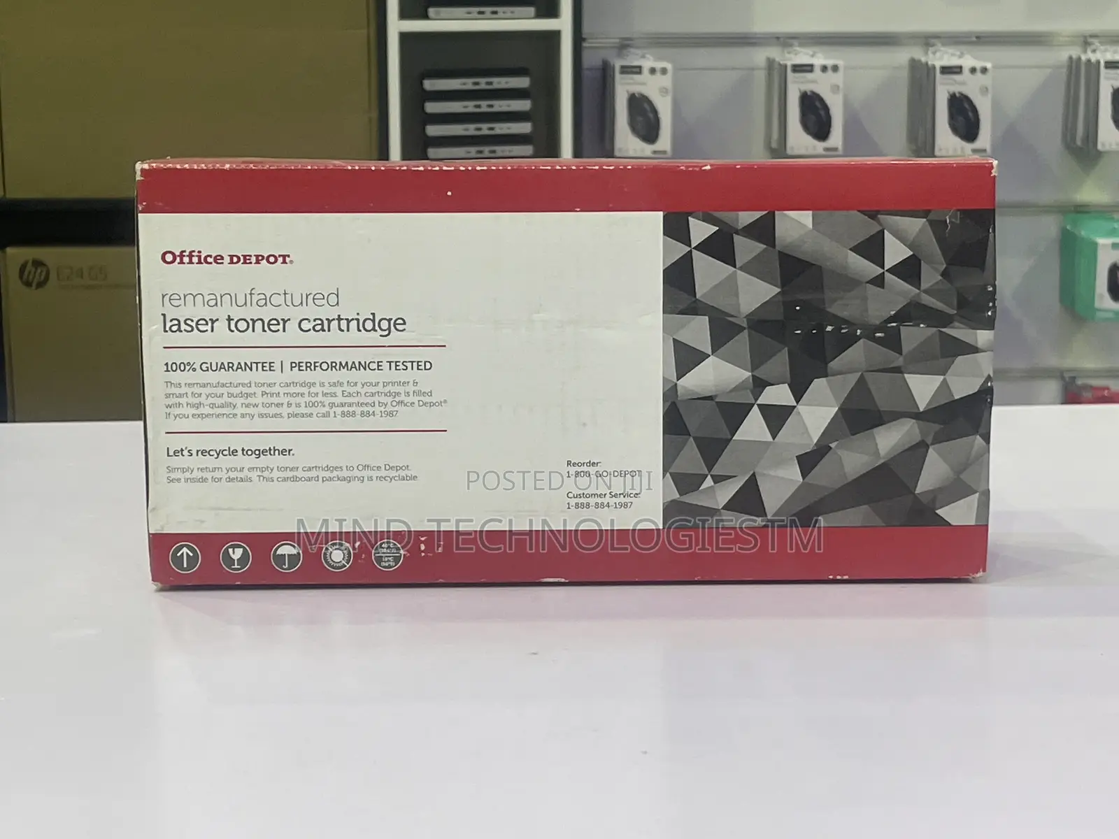 Office Depot Ce413a Remanufactured Hp 305a Magenta