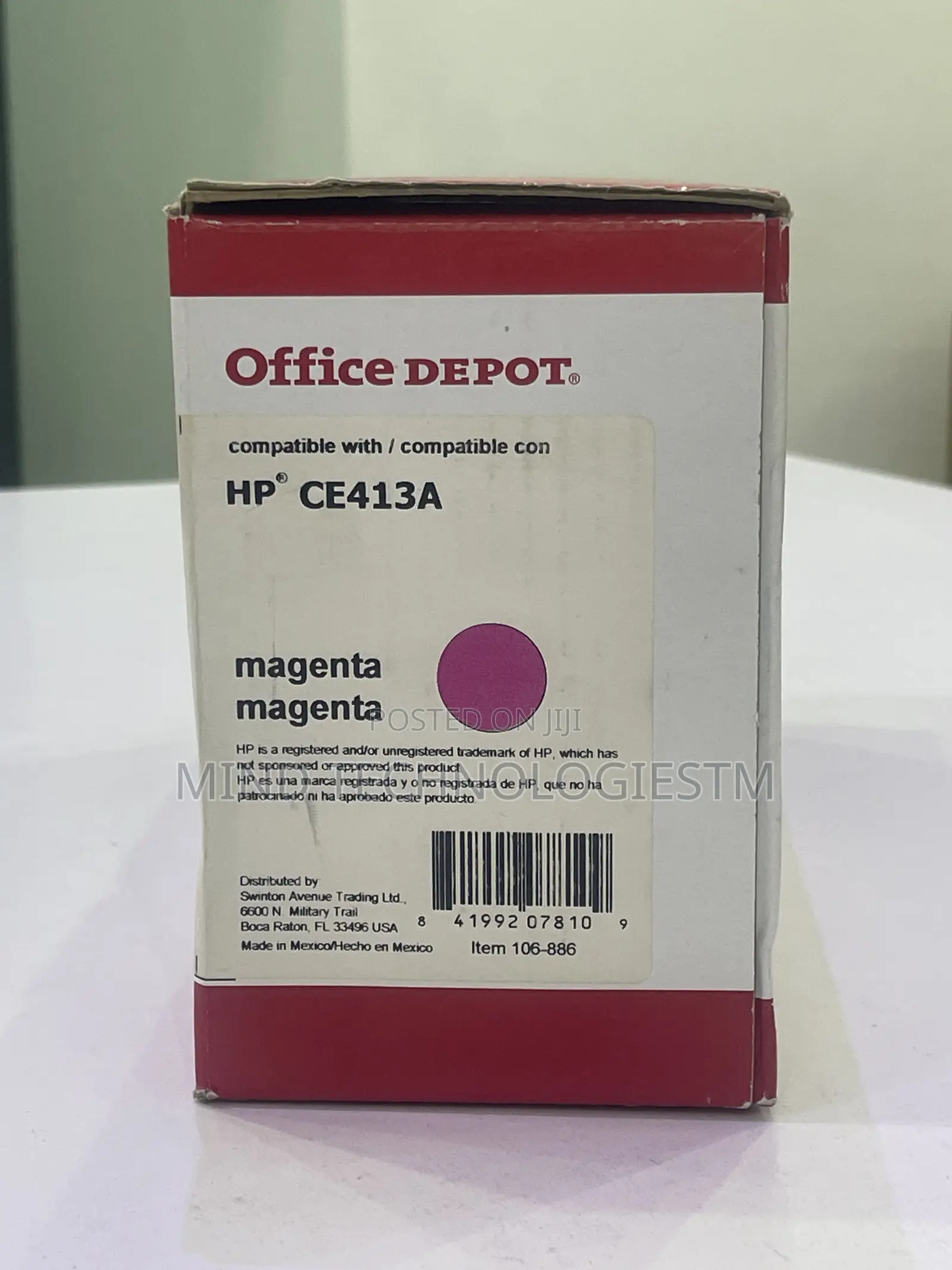 Office Depot Ce413a Remanufactured Hp 305a Magenta