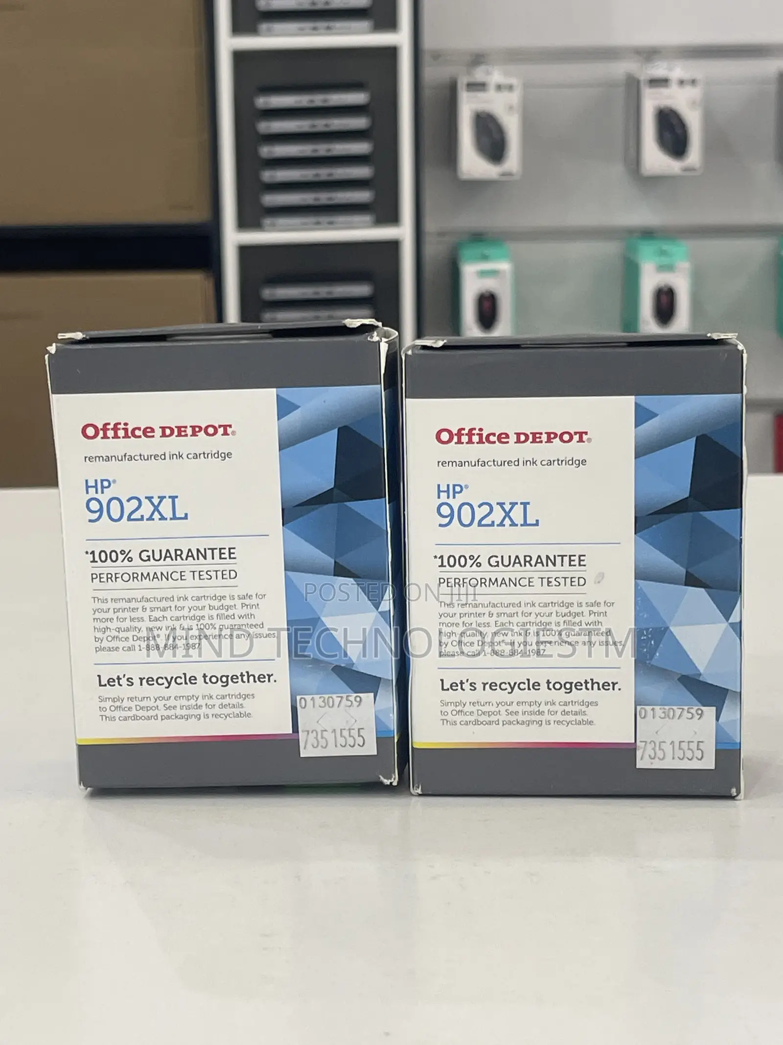 Office Depot Remanufactured Ink Cartridge Replacement for Hp 902xl