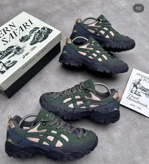 Original Asics Pickax Modern Safari Green