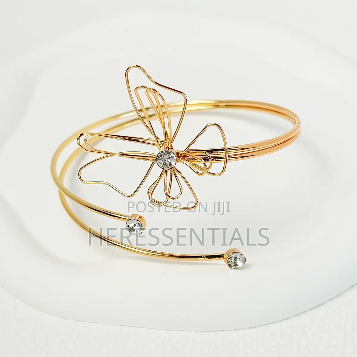 Fashionable Gold Arm Cuffs For Ladies