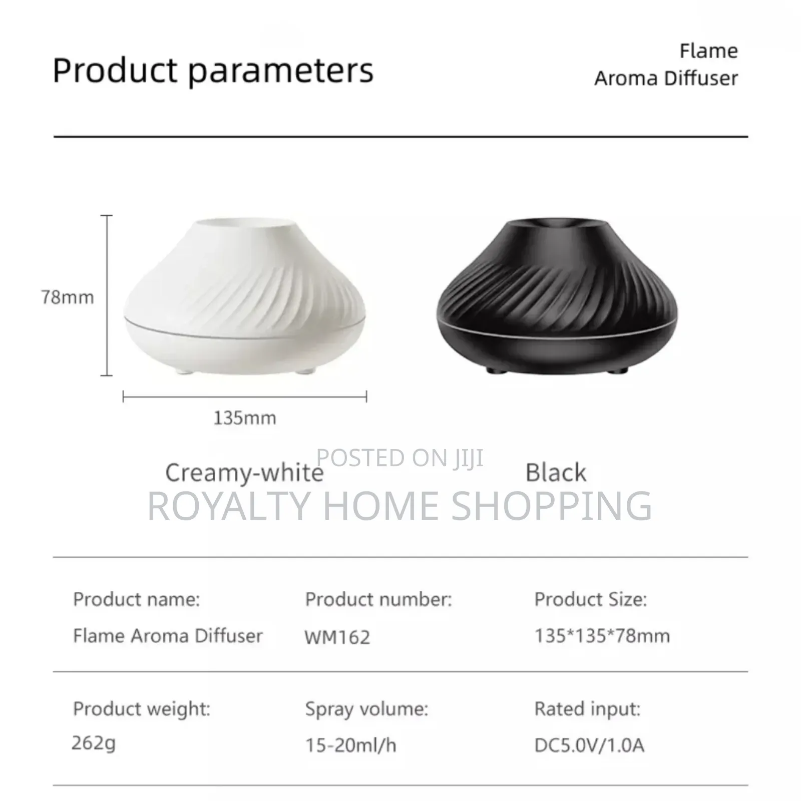 Flame Humidifier / Aroma Diffuser