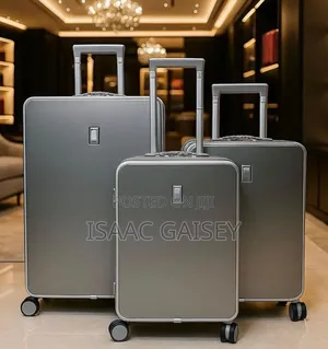 3 in 1 Executive Durable/Luxurious Zipless Luggages With Cup Holder