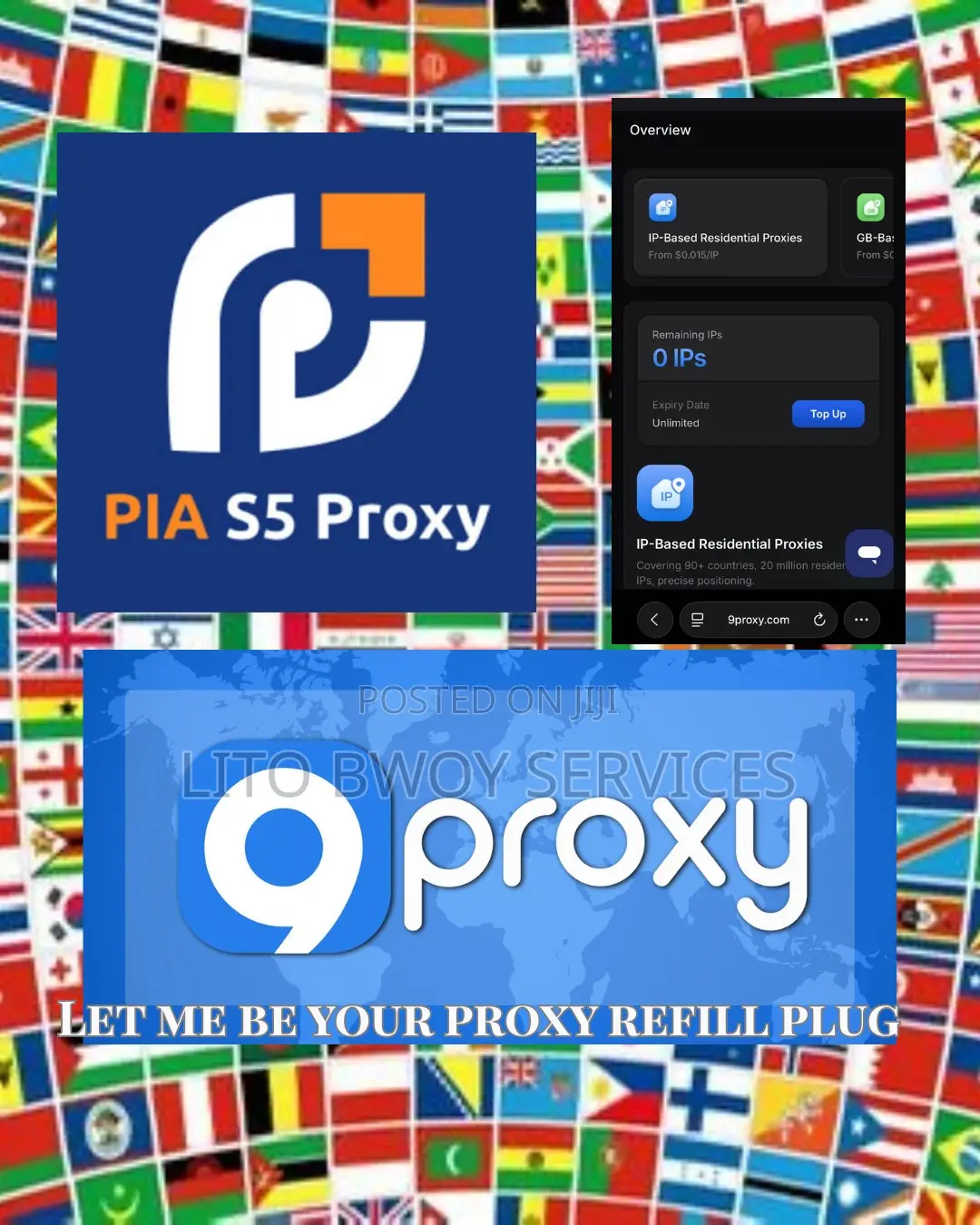 Ultra-secure Socks5 Proxies – Global Coverage (Pia, 922, 9proxy)