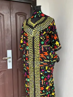 Beaded Bubu Gown