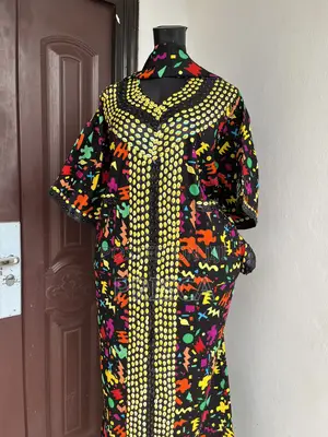 Beaded Bubu Gown