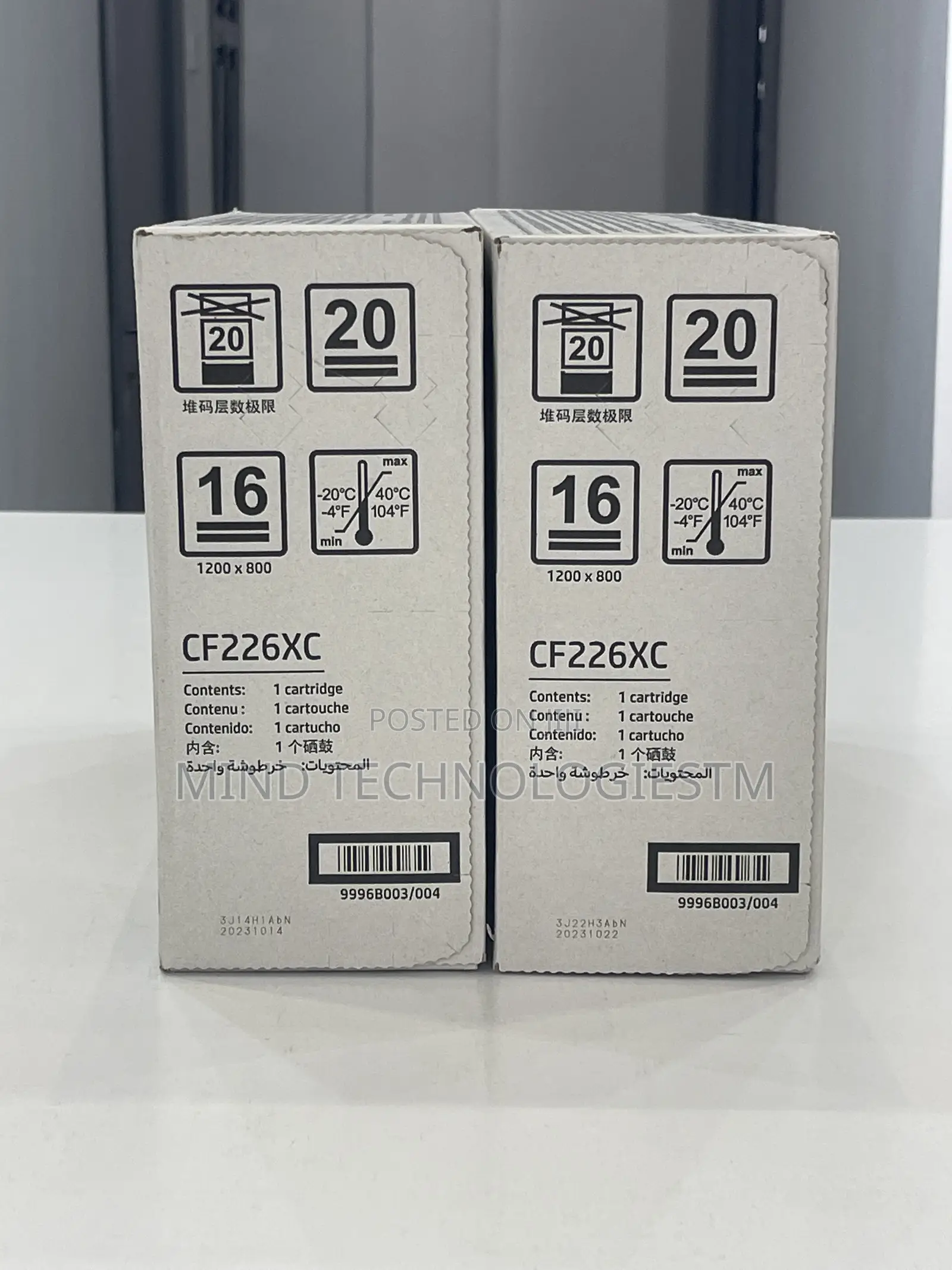 Original Hp 26x Black High-Yield Toner Cartridge (1-Pack)