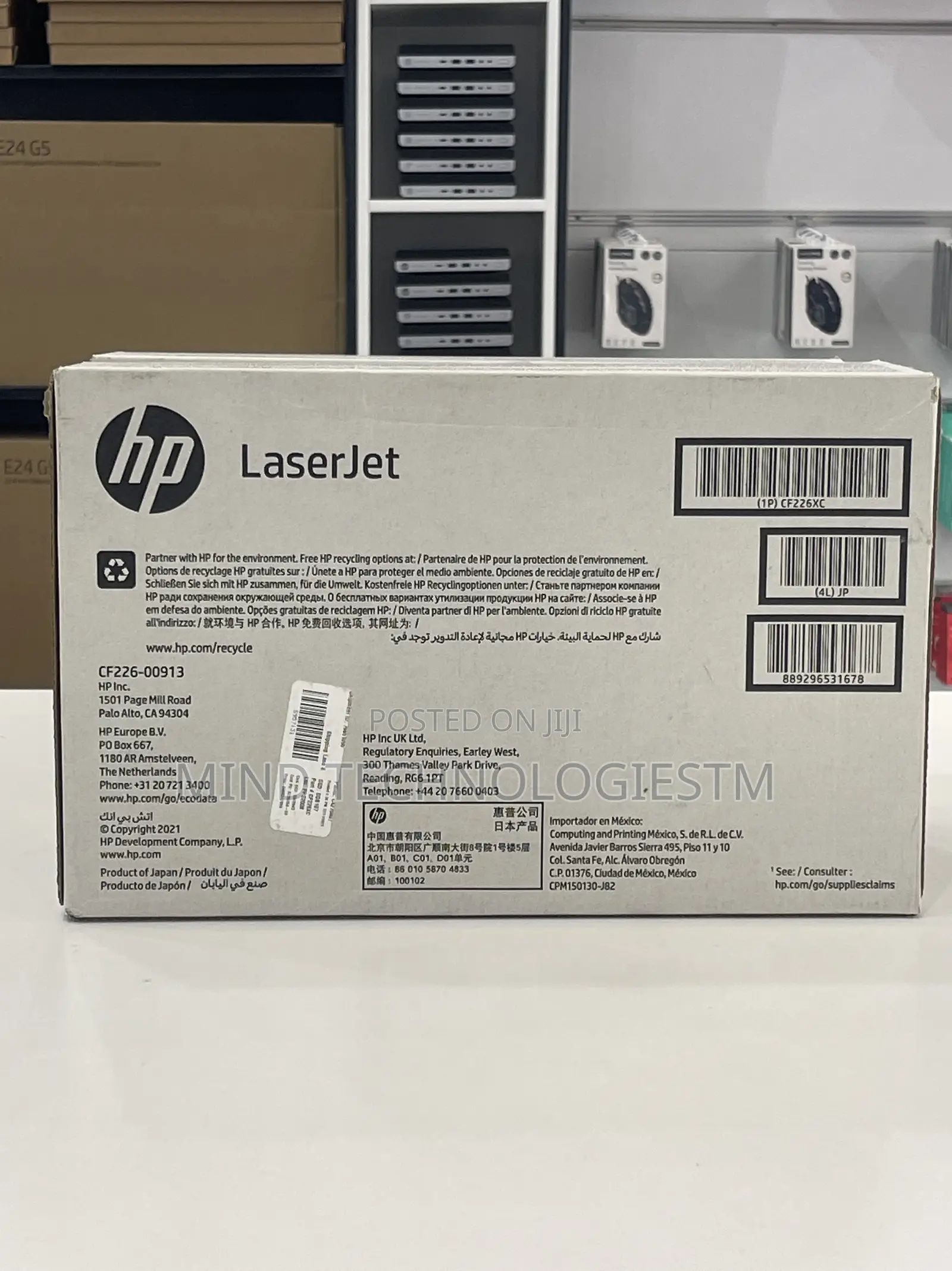 Original Hp 26x Black High-Yield Toner Cartridge (1-Pack)