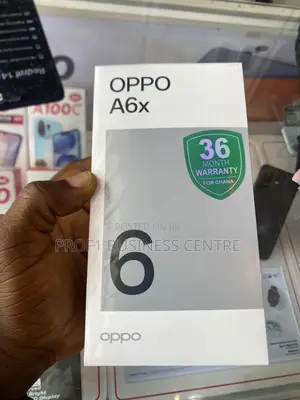 New Oppo A6x 128 GB Black