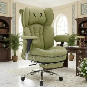 Executive Adjustable Office Chair With Foot Rest