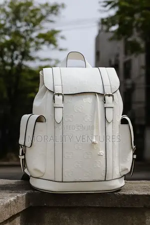 Gucci Jumbo Gg Leather Backpack