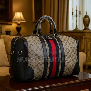 Gucci Savoy Medium Gg Canvas Duffle Bag