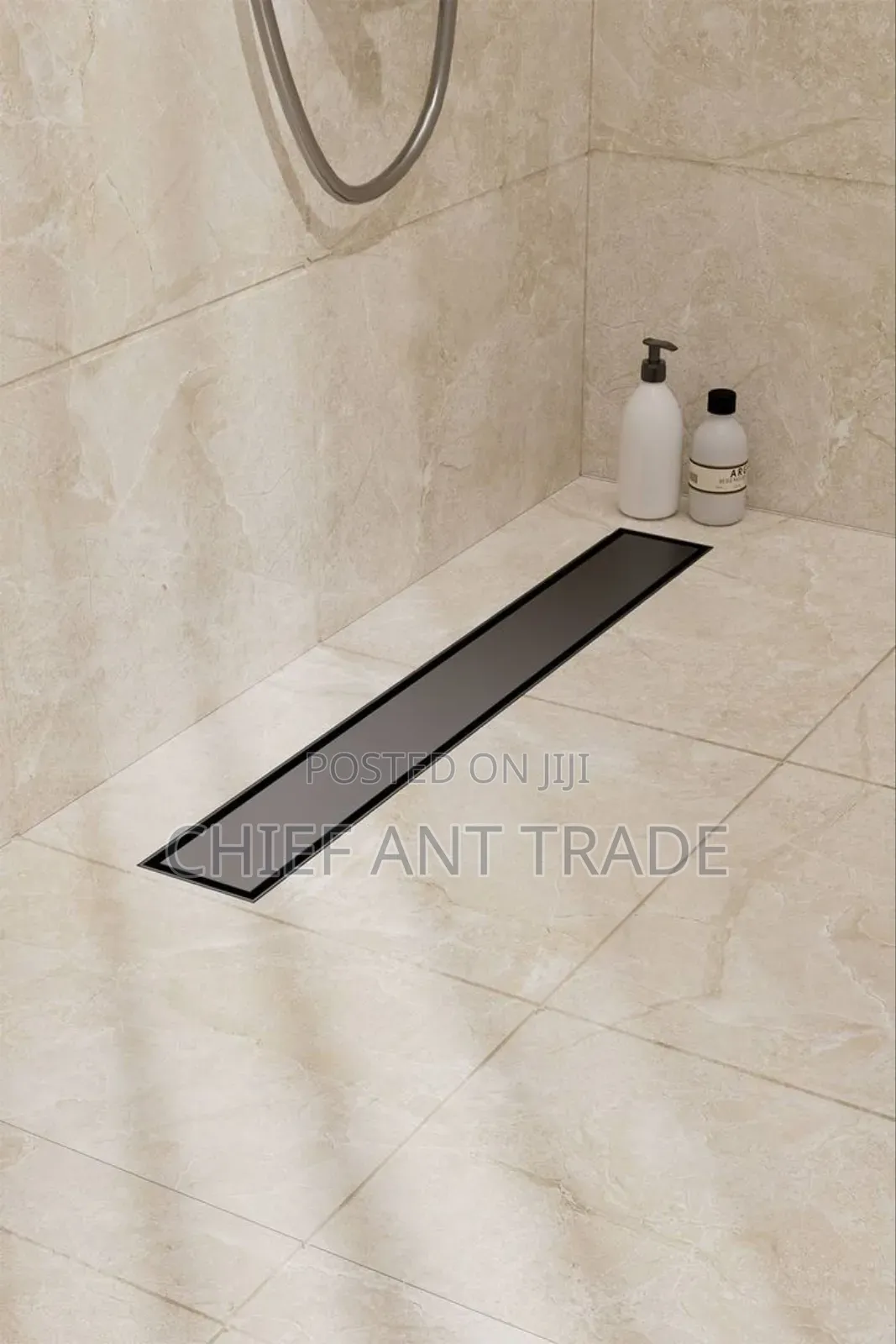 30cm Black Floor Drain Drainer