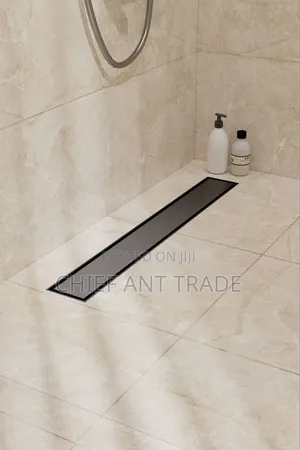 30cm Black Floor Drain Drainer