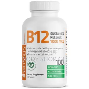 Bronson Vitamin B12 1000 MCG Sustained Release Premium Tabs