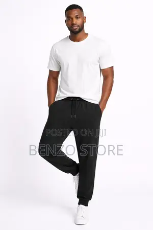 High Quality Cotton Joggers – Unisex Gym Sweatpants