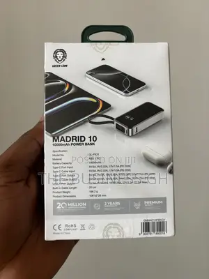 Green Lion Power Bank (Flight Safe)