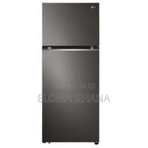 Lg Gn-b392pxgb Is A 395-liter Sleek Black Top-freezer Refrigerator.