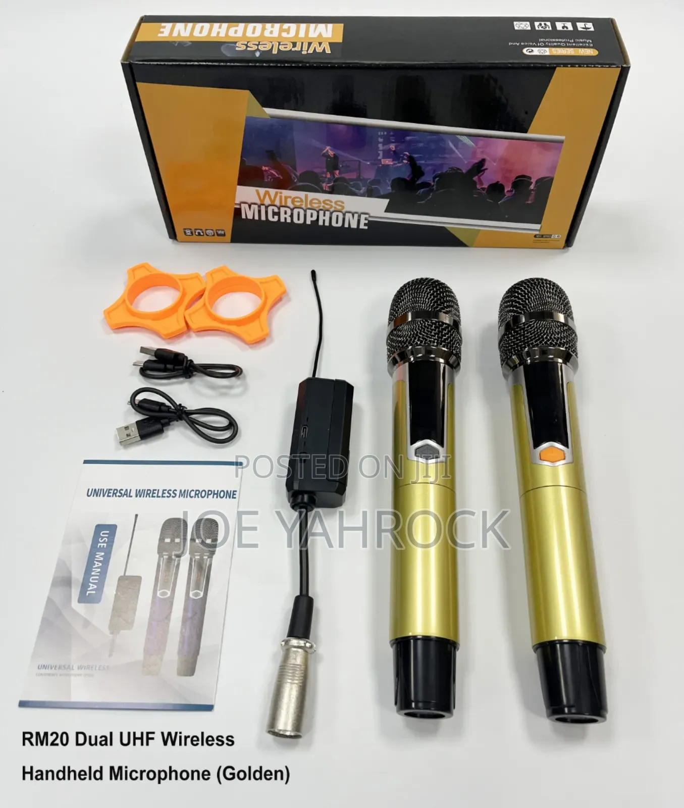 Uhf Chargeable Wireless/Cordless Mic