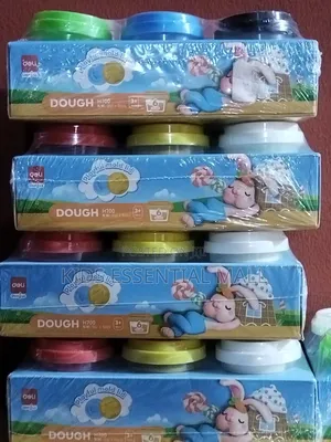 6 Pieces Deli Play Clay. Dough for Kids