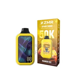 ZMR Spark 50000 Puffs Mango Ice Disposable Vape,25ml 650mah Dual Mesh