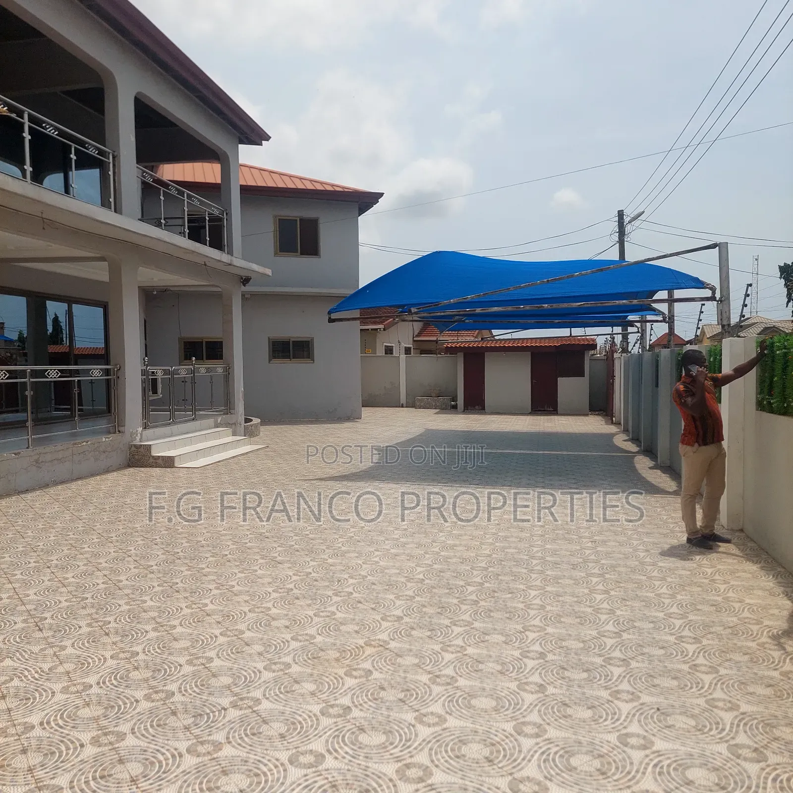 Furnished 1bdrm Apartment in Kg Franco Properties, Spintex for rent