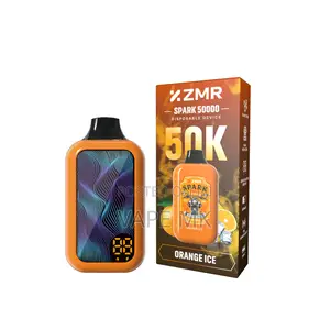 ZMR Spark 50000 Puffs Orange Ice Disposable 25ml 650mah Led Screen
