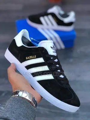 Adidas Gazelle Black White