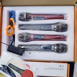 4 in 1 Dynamic Wireless Microphones