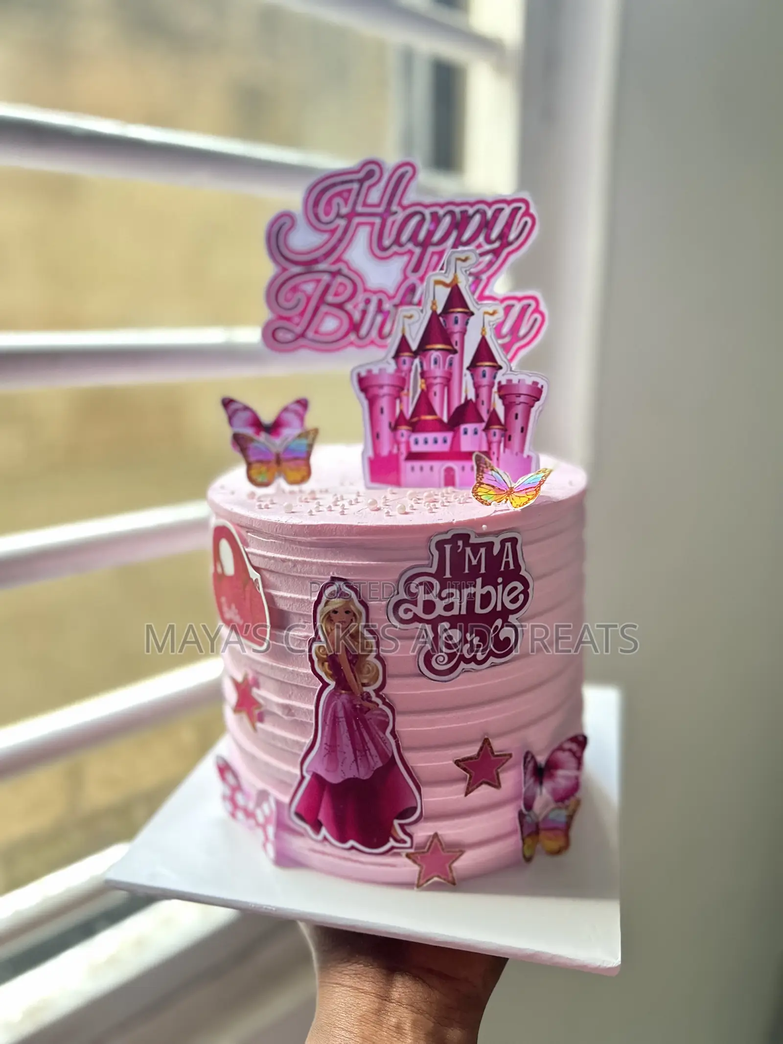 Kids Barbie Themed Cake