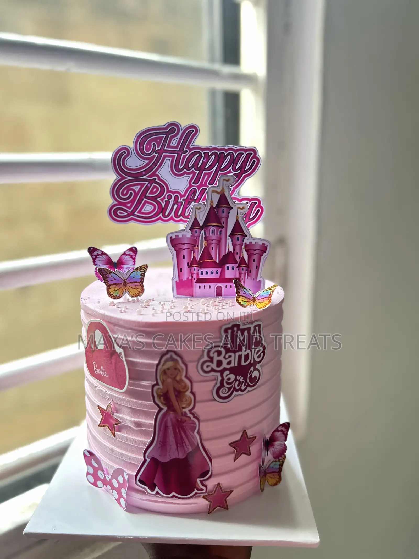 Kids Barbie Themed Cake