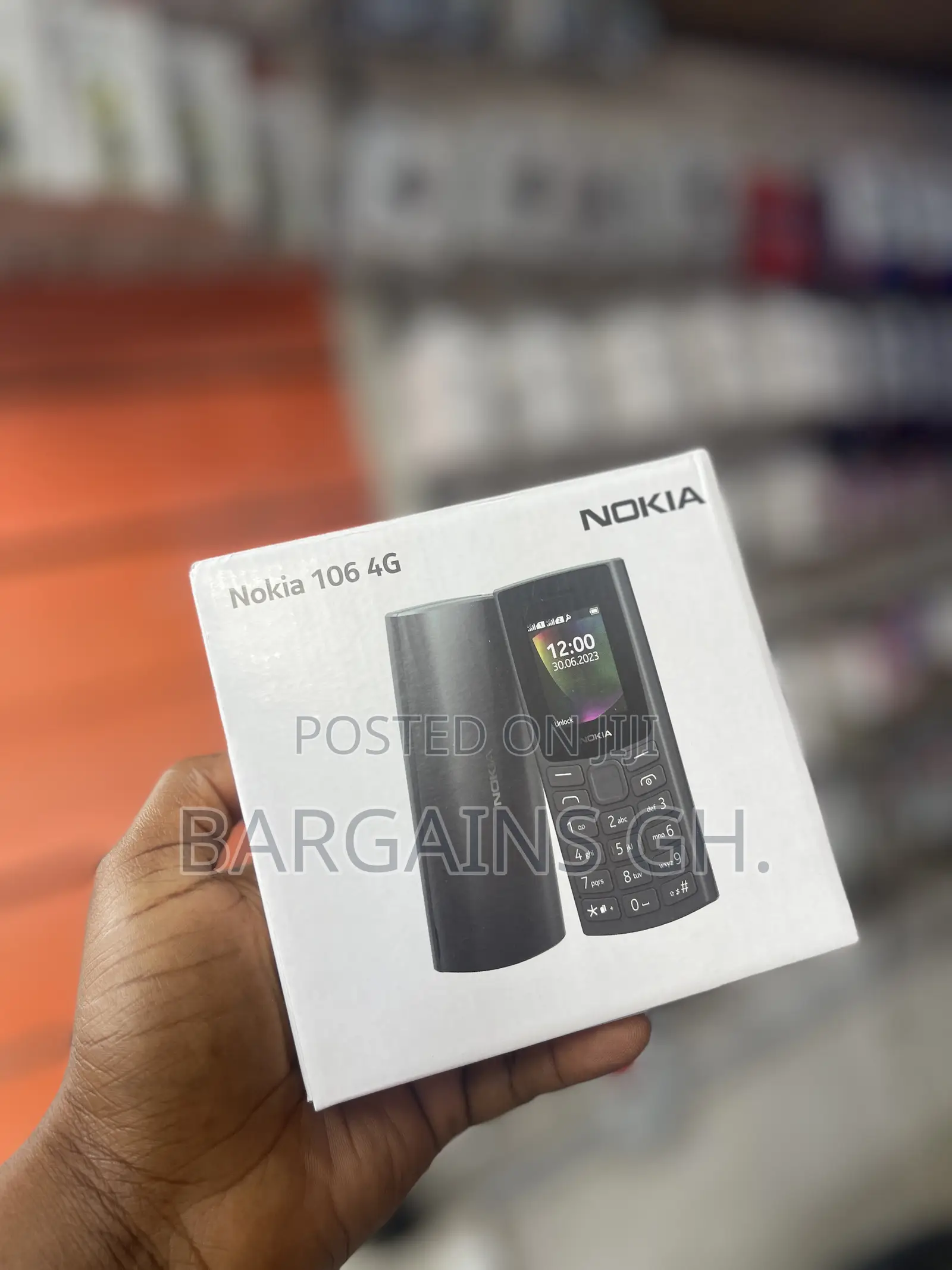 New Nokia 106 Black