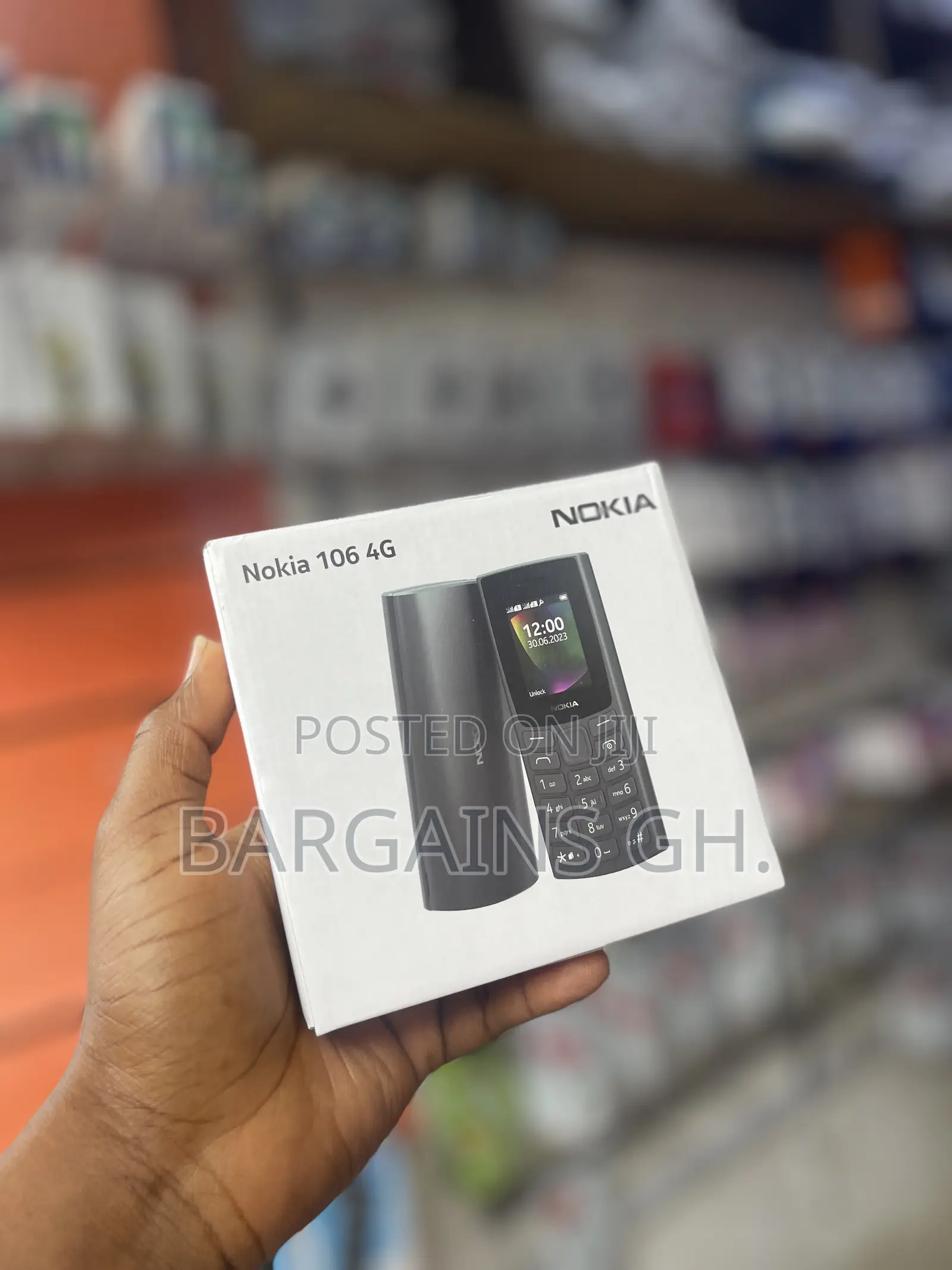 New Nokia 106 Black