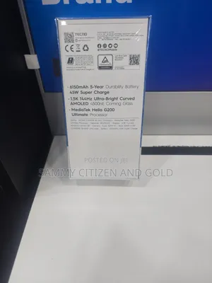 New Tecno Camon 50 Pro 256 GB