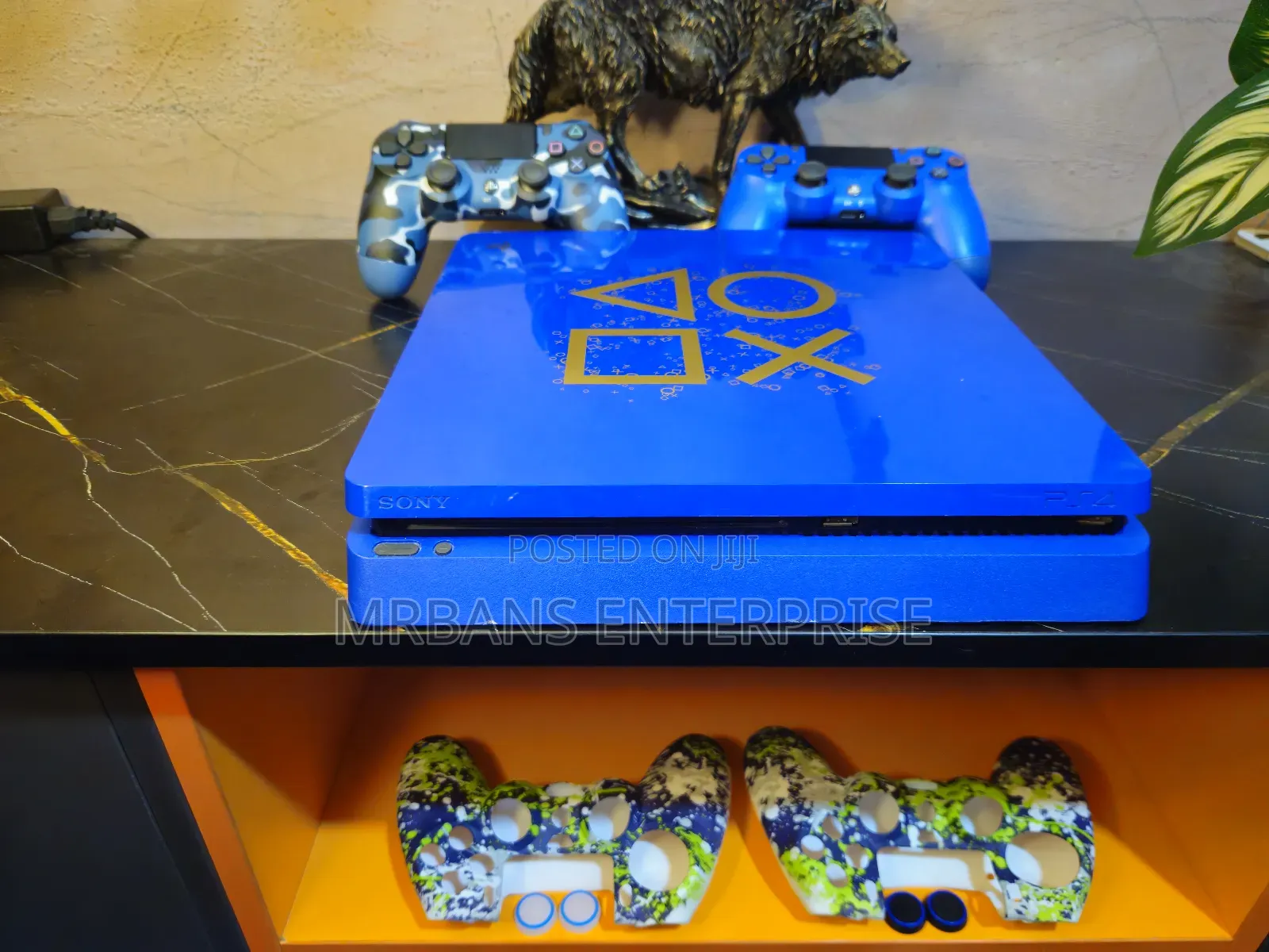 Playstation 4 Slim Special Edition Jailbreak 1tb 16 Games Installed