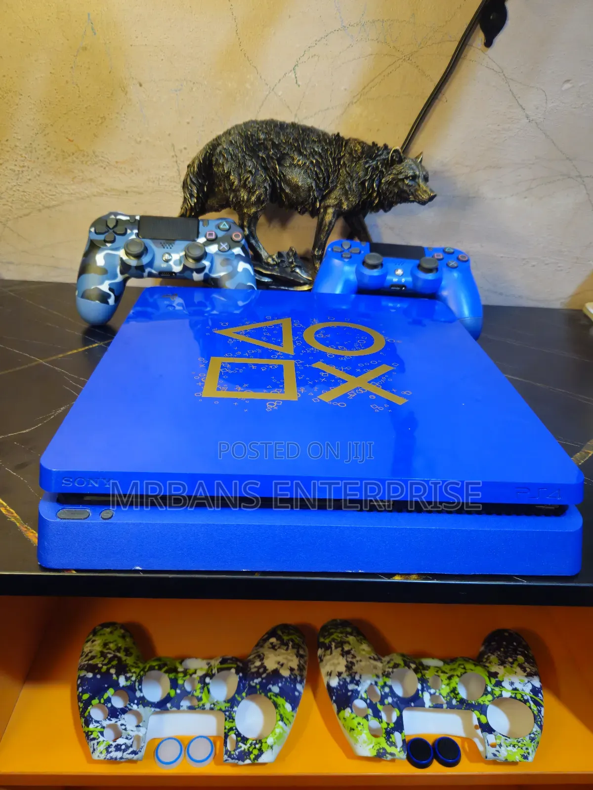 Playstation 4 Slim Special Edition Jailbreak 1tb 16 Games Installed