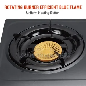 Amvo Gas Burner 2 Stainless Steel Top Auto Gas Cooker Table Top