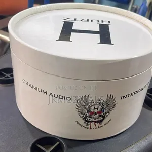 White Headset_ Cranium Audio Interface Device_ Hurtz