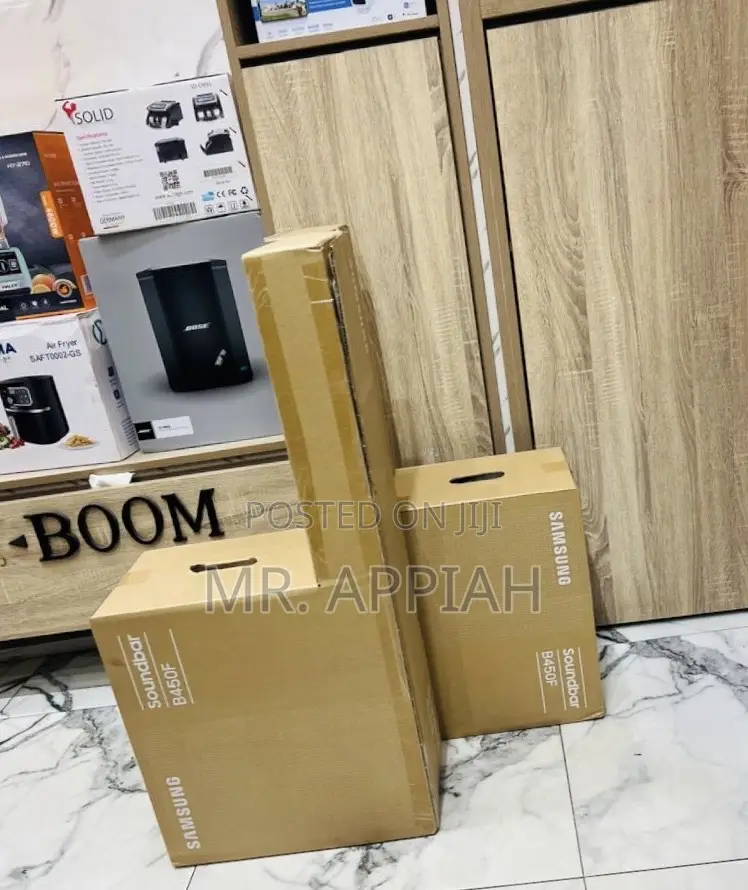 Newly in Stock Samsung 300watt(2.1ch)Dolby Atmos Audio Sound Bar,B450f